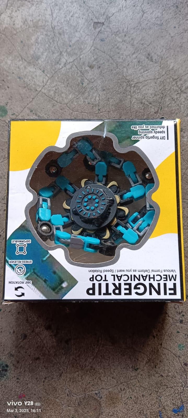 Transformation Robot Fidget Spinner Anti Stress Deformation