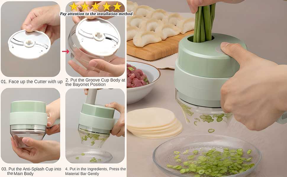 Wireless Handy Electric Vegetable Chopper