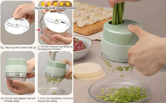 Wireless Handy Electric Vegetable Chopper