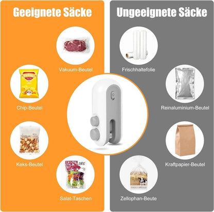Portable Mini Sealing Machine USB Rechargeable