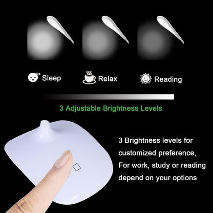 Table Lamp Study Reading Lamp USB Rechargeable Led Touch Led Lamp