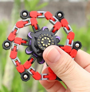 Transformation Robot Fidget Spinner Anti Stress Deformation