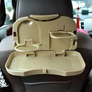 Portable Car Back Seat Cup Table Tray