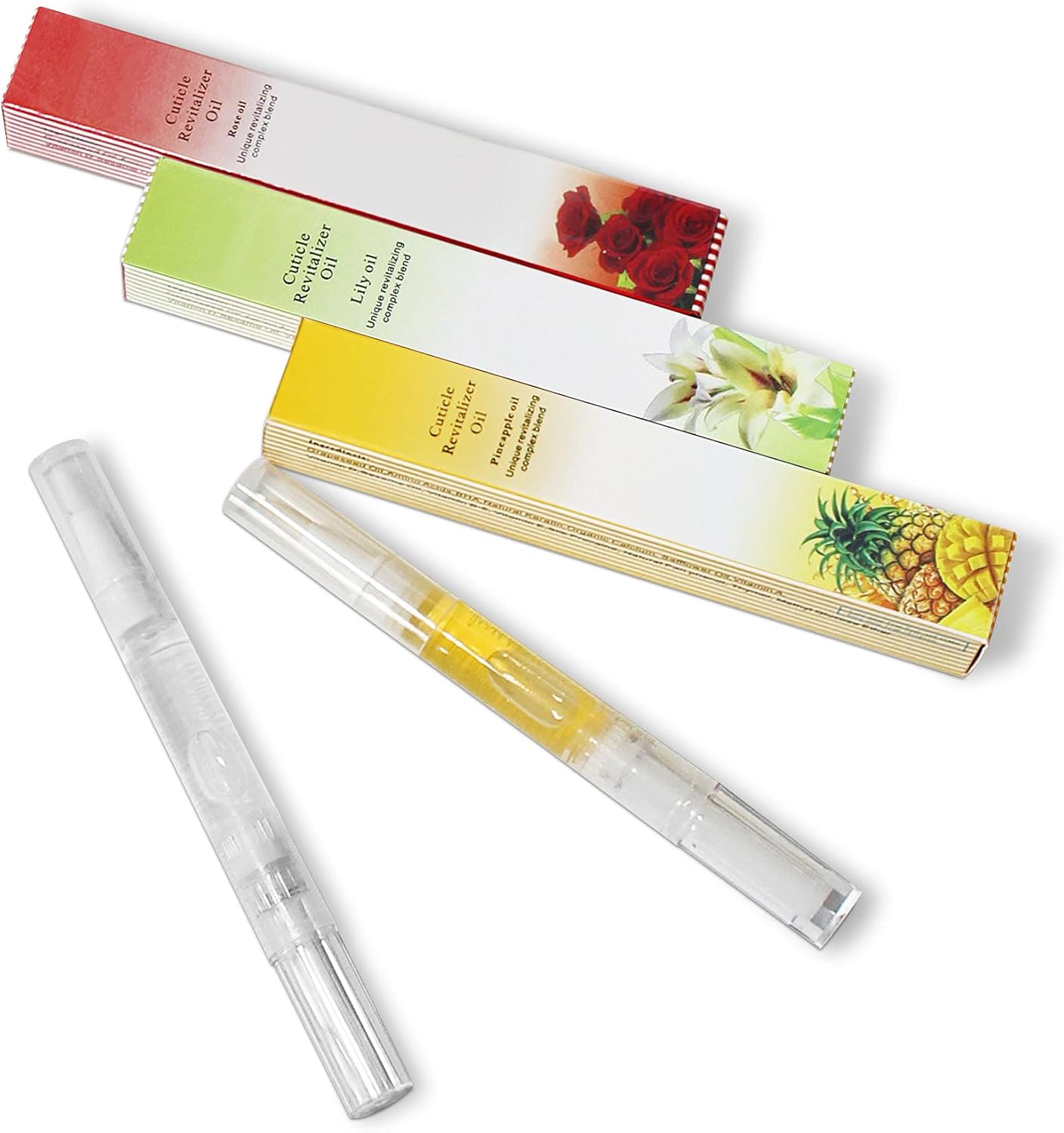 Cuticle Revitalizer Oil Pen – Nourishing Brush-on Nail Care in Fruity Scents