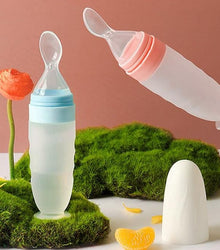 Premium Baby Food Squeeze Feeder Spoon