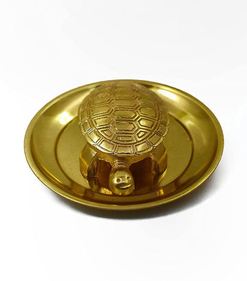 Wish Fulfilment Kachua Yantra Plate for Good Luck and Icchapurti Tortoise