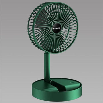 Adjustable Height Telescopic Rechargeable Standing Fan