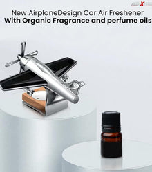 360 Degree Rotating Fan Air Freshener Perfume Oil