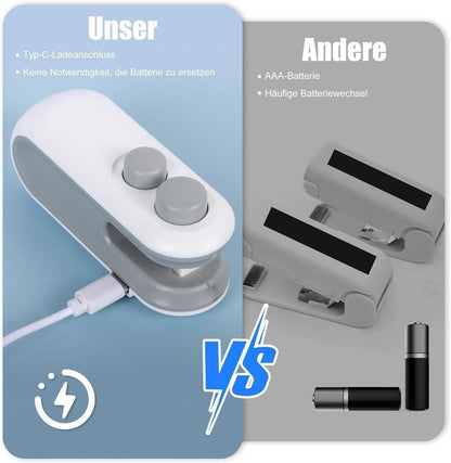 Portable Mini Sealing Machine USB Rechargeable
