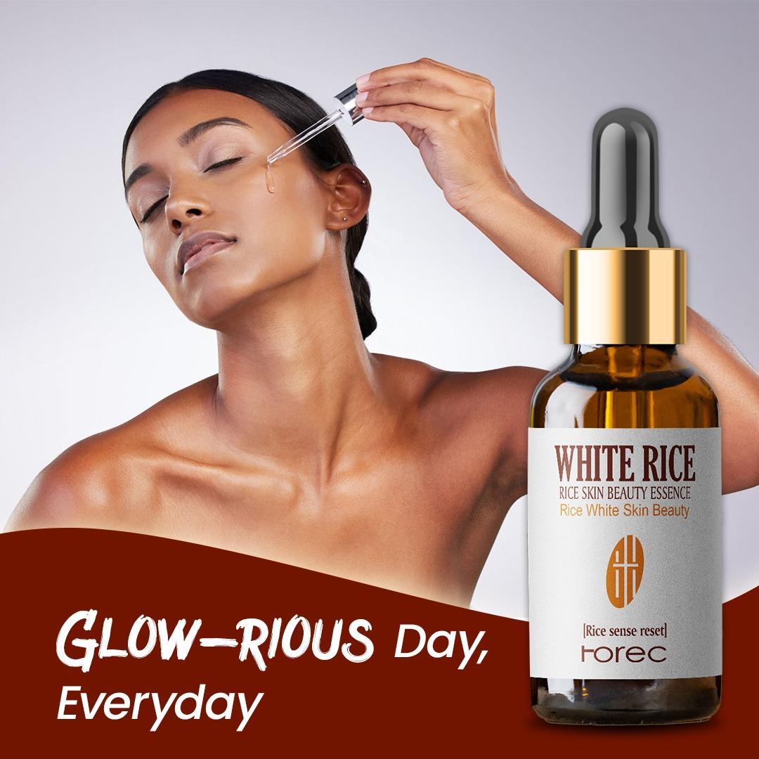 White Rice face serum reduces wrinkles Corrector 30 ml Each (Pack Of 2)