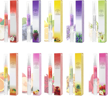 Cuticle Revitalizer Oil Pen – Nourishing Brush-on Nail Care in Fruity Scents