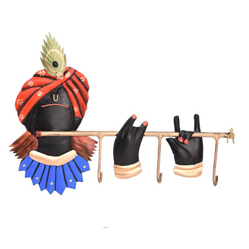 E-Craft Iron Lord Krishna Key Holder