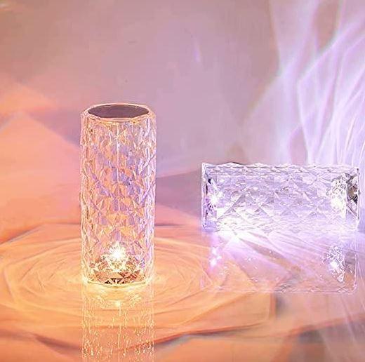 Crystal Table Lamp 16 Color