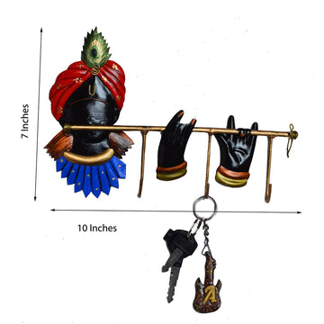 E-Craft Iron Lord Krishna Key Holder