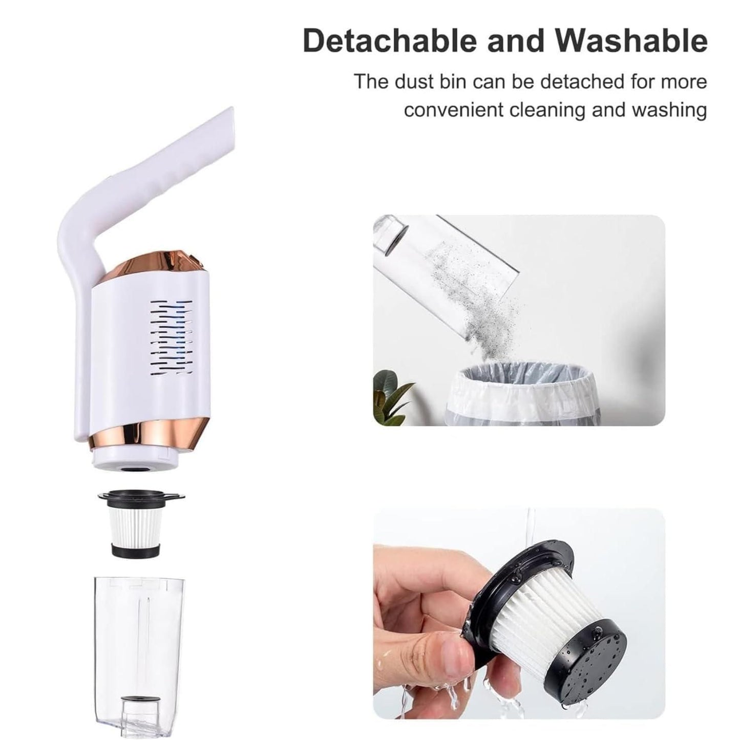 Portable Cordless Handheld Vacuum Cleaner