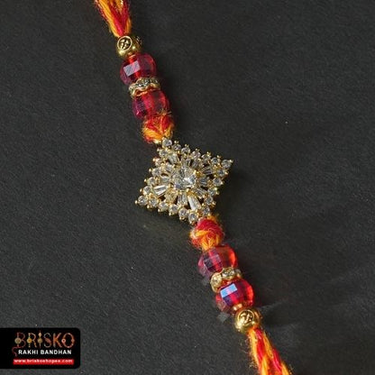 Star Charm Rakhi – Handmade Rakhi Woven with Radiance & Respect