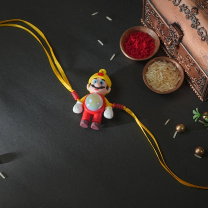 Super Mario – Handmade Rakhi for Kids with Light