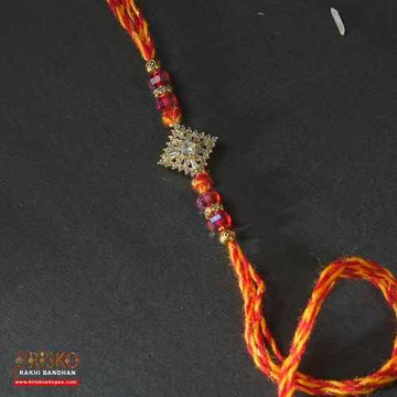 Star Charm Rakhi – Handmade Rakhi Woven with Radiance & Respect