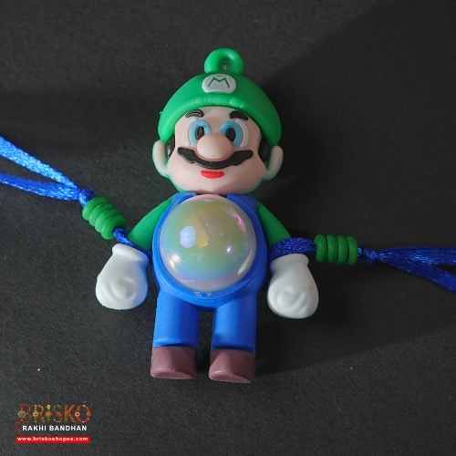 Super Mario – Handmade Rakhi for Kids with Light