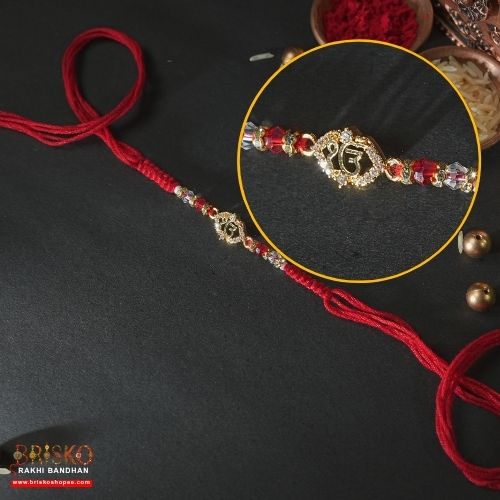 Elegant Ek Onkar Rakhi – Symbol of Divine Unity & Blessings