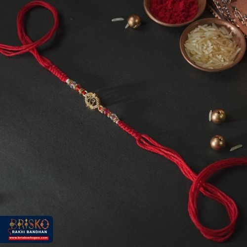 Elegant Ek Onkar Rakhi – Symbol of Divine Unity & Blessings