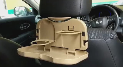 Portable Car Back Seat Cup Table Tray